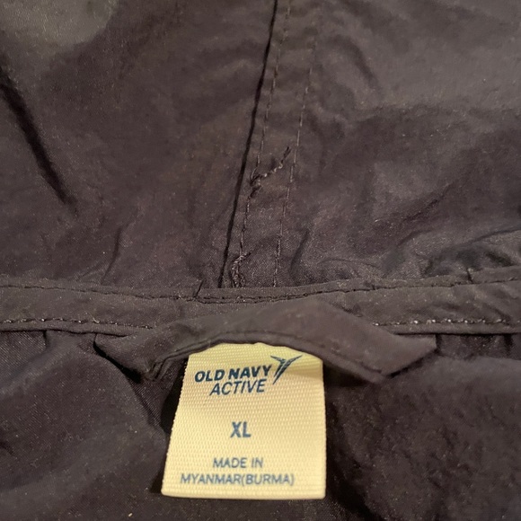 NWOT Old Navy Active Color Block Windbreaker - Picture 2 of 4